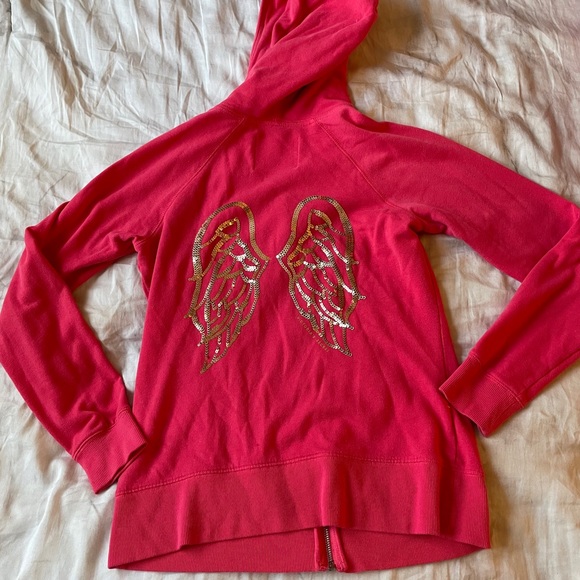 Victoria's Secret Angel Zip Up Sz S - Picture 6 of 6